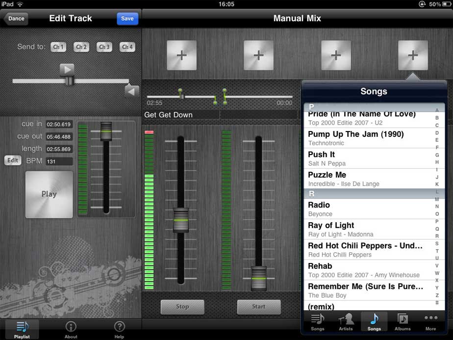 DJ Mixer HD cho iOS