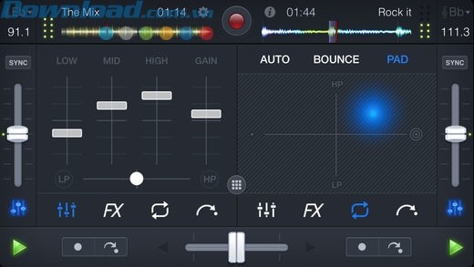 Cung cấp trải nghiệm DJ trực quan nhưng mạnh mẽ 