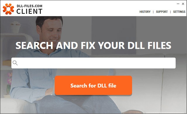 Tìm kiếm file DLL còn thiếu với Dll-Files.Com Fixer