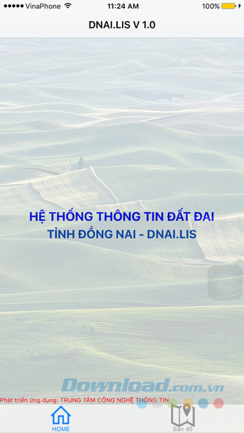 Giao diện DNAI.LIS
