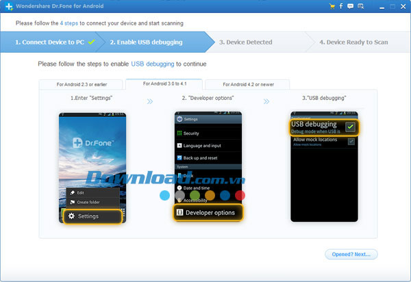 Wondershare Dr.Fone for Android 