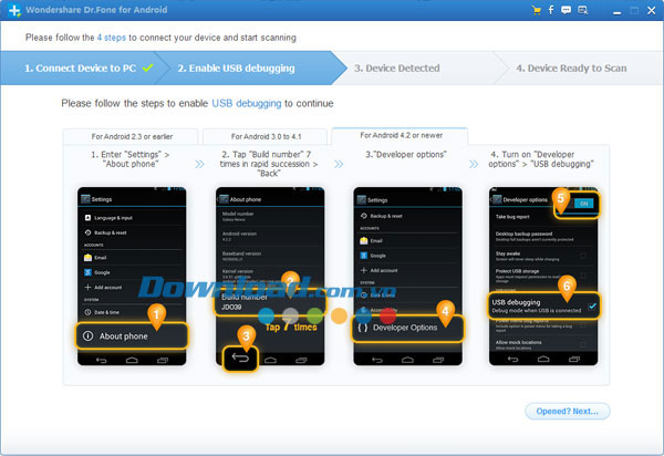 Wondershare Dr.Fone for Android 