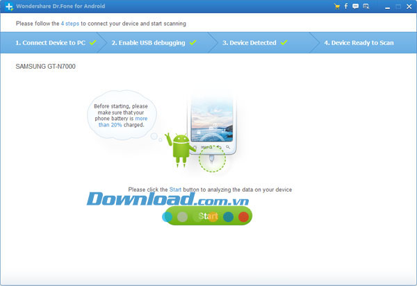 Wondershare Dr.Fone for Android 
