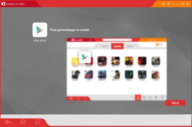 Tìm kiếm game trong phần mềm giả lập Android Droid4X