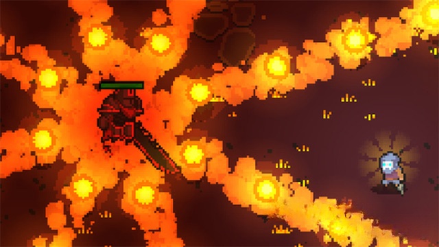 Chiến đấu với nhiều tên trùm có chiêu thức độc đáo trong game hành động nhập vai Dungeon Souls cho máy tính, Mac và Linux
