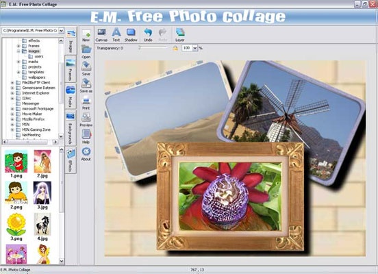E.M. Free Photo Collage