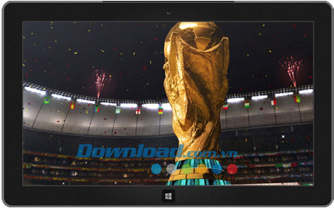 Hình ảnh theme EA SPORTS World Cup theme