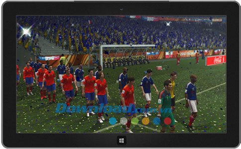 Hình ảnh theme EA SPORTS World Cup theme