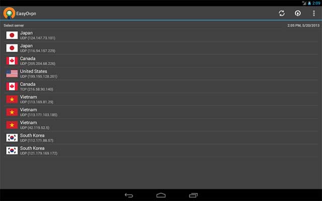 Bạn nên cài thêm OpenVPN Connect vì EasyOvpn được phát triển chủ yếu để hỗ trợ OpenVPN