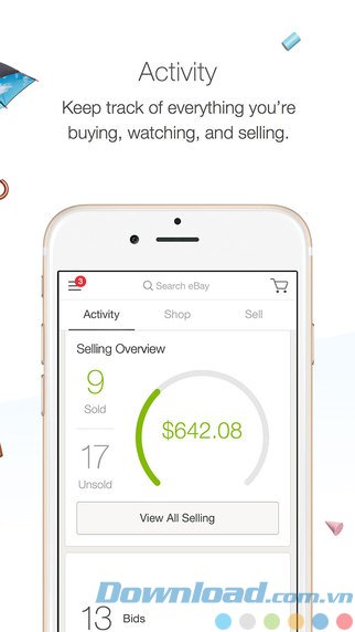 Quản lý hoạt động trên eBay Quản lý hoạt động trên eBay