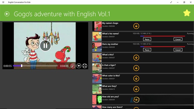 Học tiếng Anh qua video