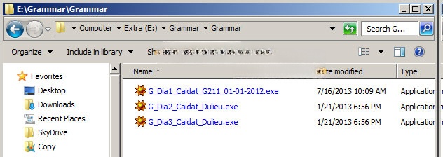File cài đặt sau khi được ghép