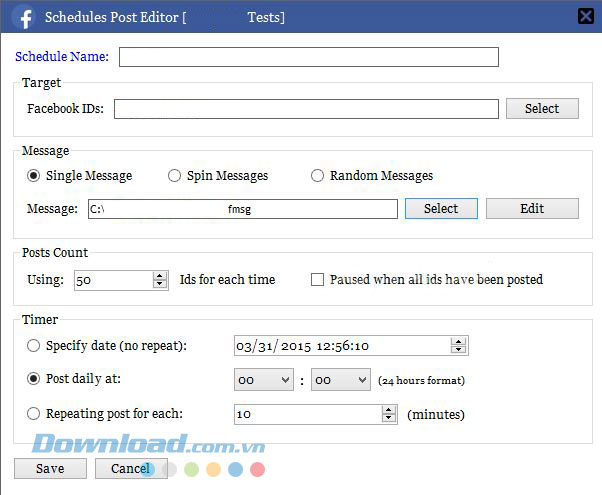 Lên lịch đăng bài Lên lịch đăng bài