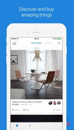 Tải Fancy cho iOS khám phá và mua những món đồ tuyệt vời