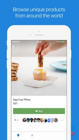 Xem hàng trên Fancy cho iOS