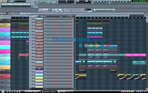 Phần mềm tạo beat chuyên nghiệp FL Studio