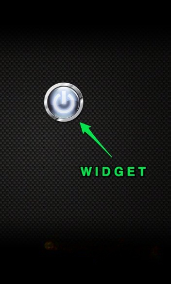 Widget của Flashlight HD LED Widget của Flashlight HD LED
