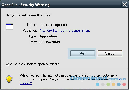 Cảnh báo an toàn