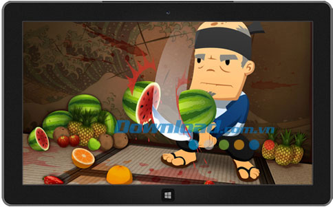 Fruit Ninja theme