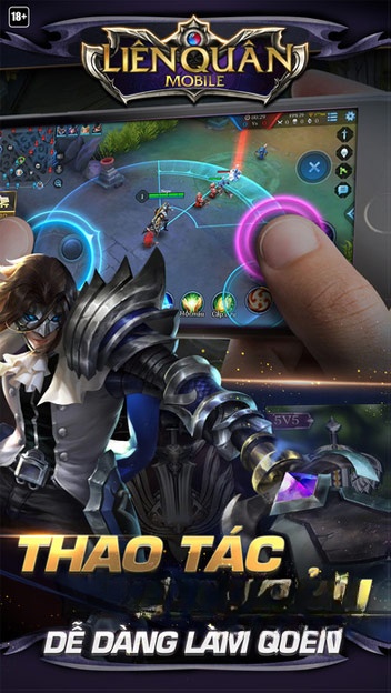 Garena Liên Quân Mobile mang tới dàn nhân vật quen thuộc