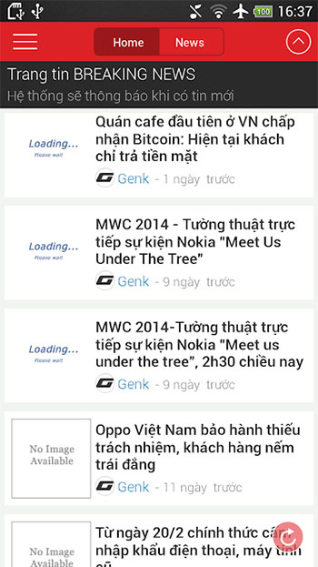 Mục thông tin Mới nhất GenK