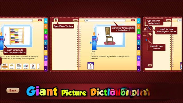 Giant picture dictionary có hình ảnh mình họa sống động