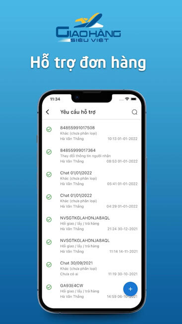 Hỗ trợ đơn hàng