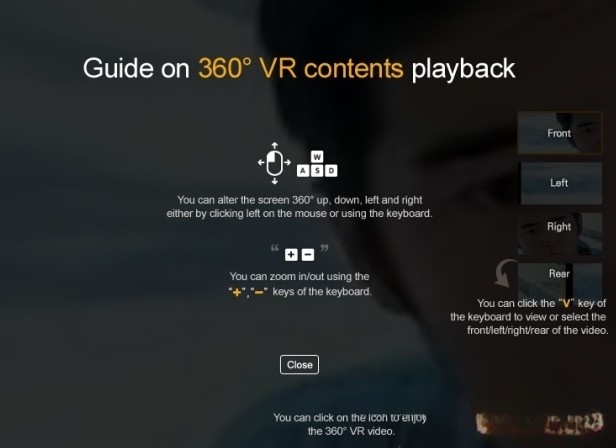 GOM Player hỗ trợ phát video 360
