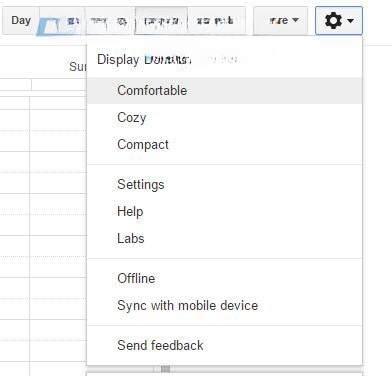 Các cài đặt khác trong Google Calendar