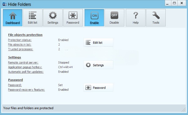 Hide Folders 2012