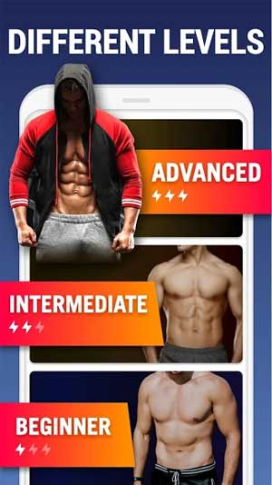 Home Workout for Android có nhiều chế độ luyện tập khác nhau 