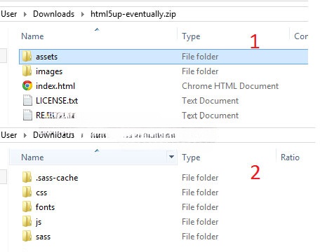 Một bộ template đầy đủ của HTML5 UP HTML5 UP