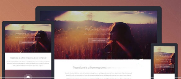 Template HTML5 Tessellate HTML5 UP