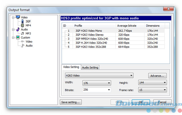 Chuyển đổi hàng loạt video 
