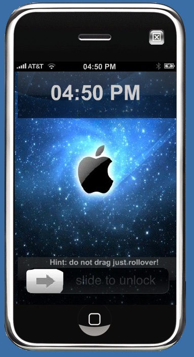 Giao diện chính của iPhone Simulator