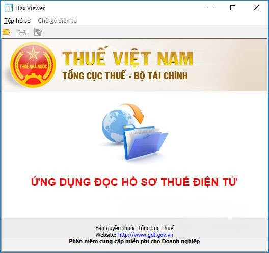 Tải iTax Viewer