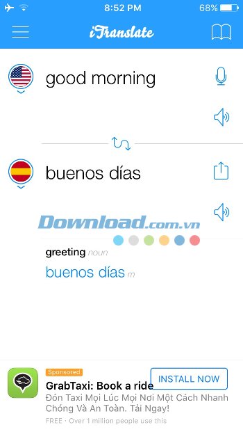 Dịch nói bằng giọng bản xứ