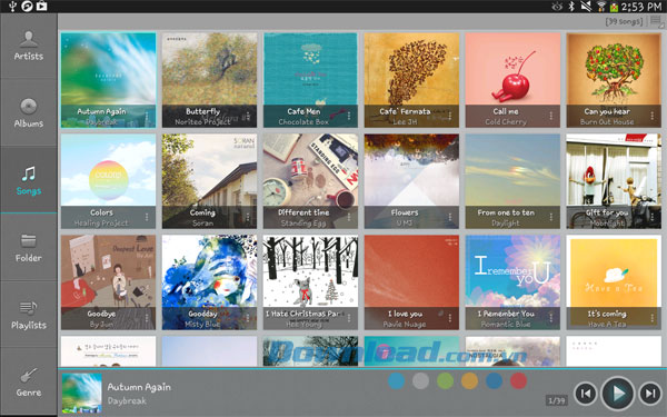 Sơ đồ các phím chức năng trên Jet Audio 8