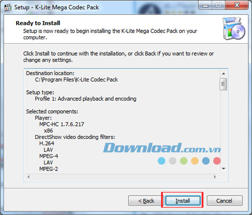 K-Lite Codec Pack Full