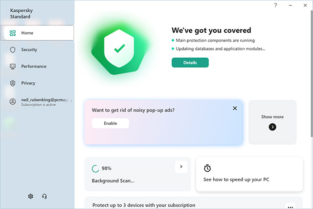 Kaspersky Standard là phiên bản tiêu chuẩn của phần mềm diệt virus và bảo mật Kaspersky 2023