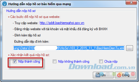 Cập nhật trạng thái hồ sơ Cập nhật trạng thái hồ sơ
