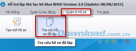 Tra cứu hồ sơ Tra cứu hồ sơ