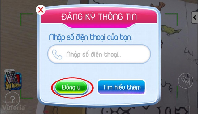 Đăng ký bằng số điện thoại