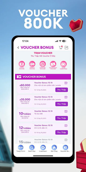 Voucher 800k