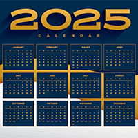  Lịch 2025 - Mẫu lịch 2025 (Word/Excel/PDF)Tổng hợp 16 mẫu lịch 2025 tuyệt đẹp  icon