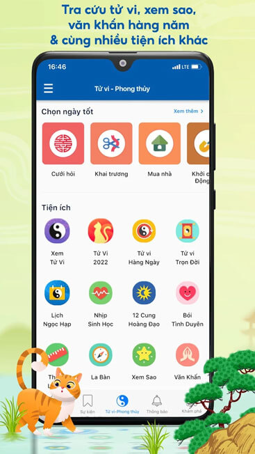 Tra cứu tử vi, xem sao 