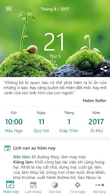 Sự kiện trong ngày