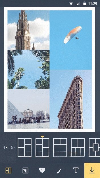 Tính năng ghép ảnh của Aillis (Line Camera)