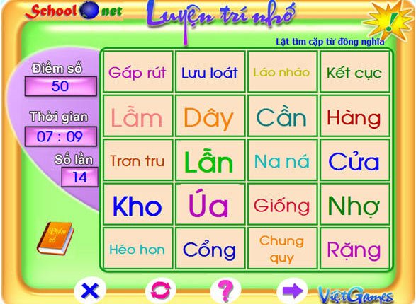 Luyện trí nhớ 8 (Memory 8)