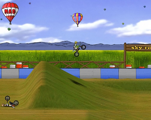 Giao diện game Mad Skills Motocross cho Mac